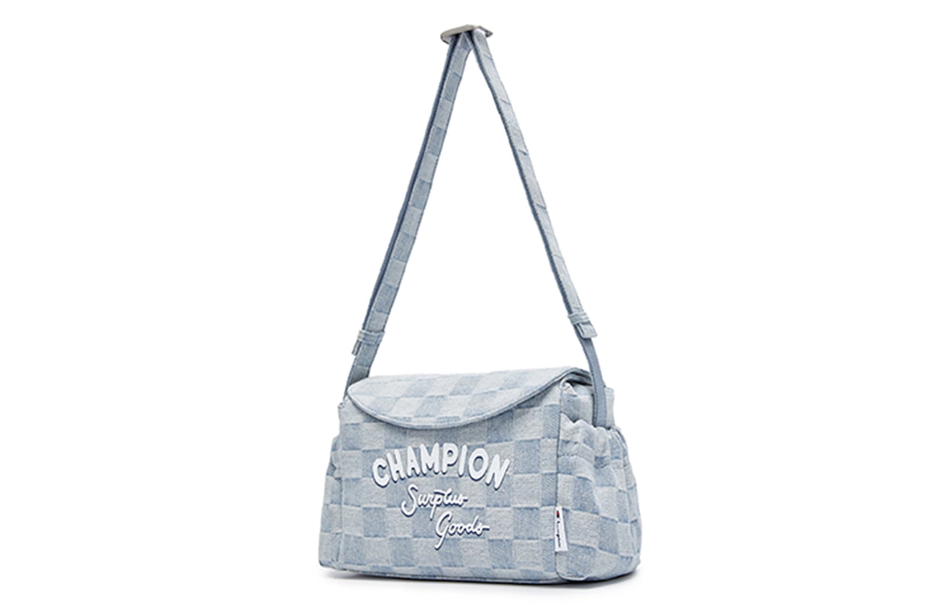 Мини-сумка Champion Denim Сумка через плечо Стандартная (Стандартная) Унисекс Лунный камень Синий Дымчатый Серый Гелиолит Серый - изображение 3