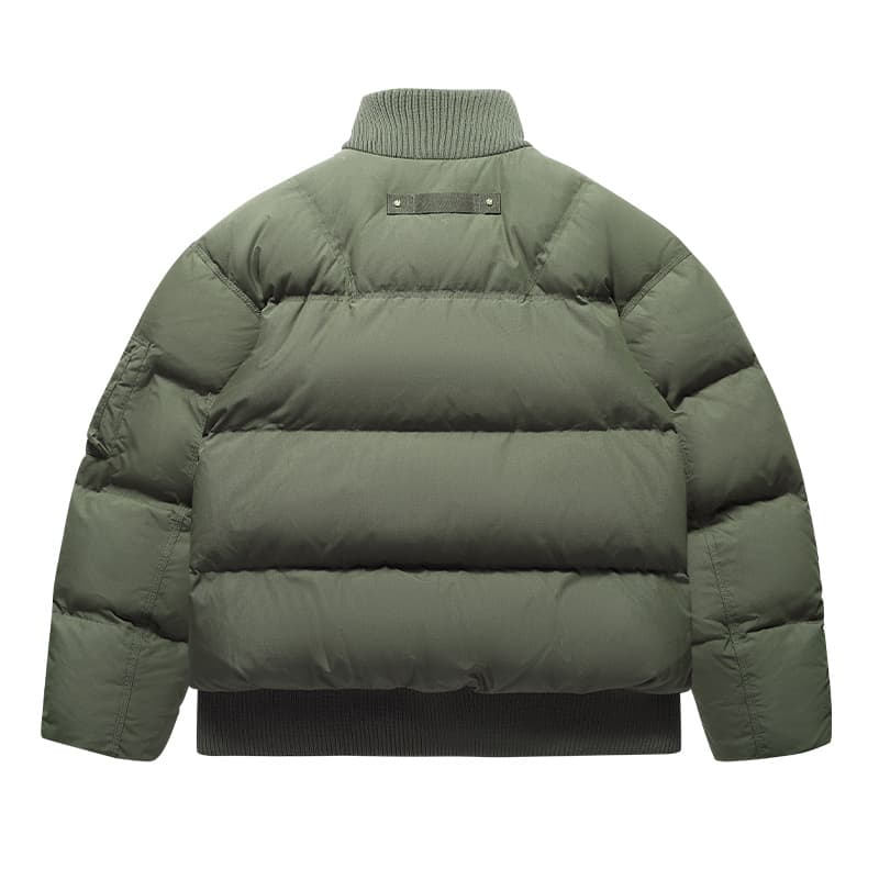 Зимняя куртка FILA FUSION FILA FUSION X Пуховик Мужской Авокадо Кожа Темно-зеленый - изображение 2