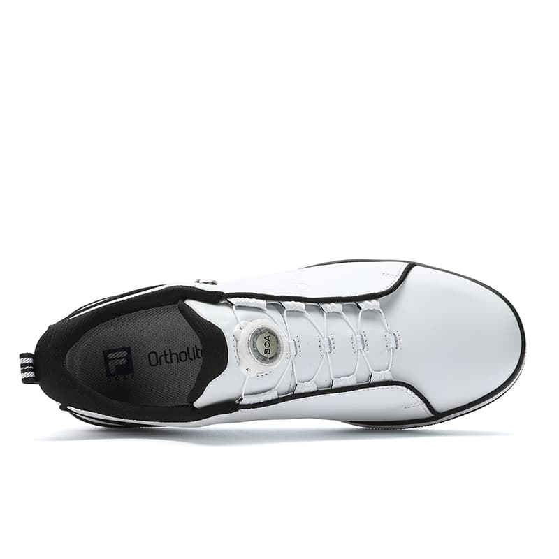 Кроссовки для гольфа FILA GF 1911 Trainer Универсальный Low Топ Обувь для гольфа Мужской FILA белый - изображение 2