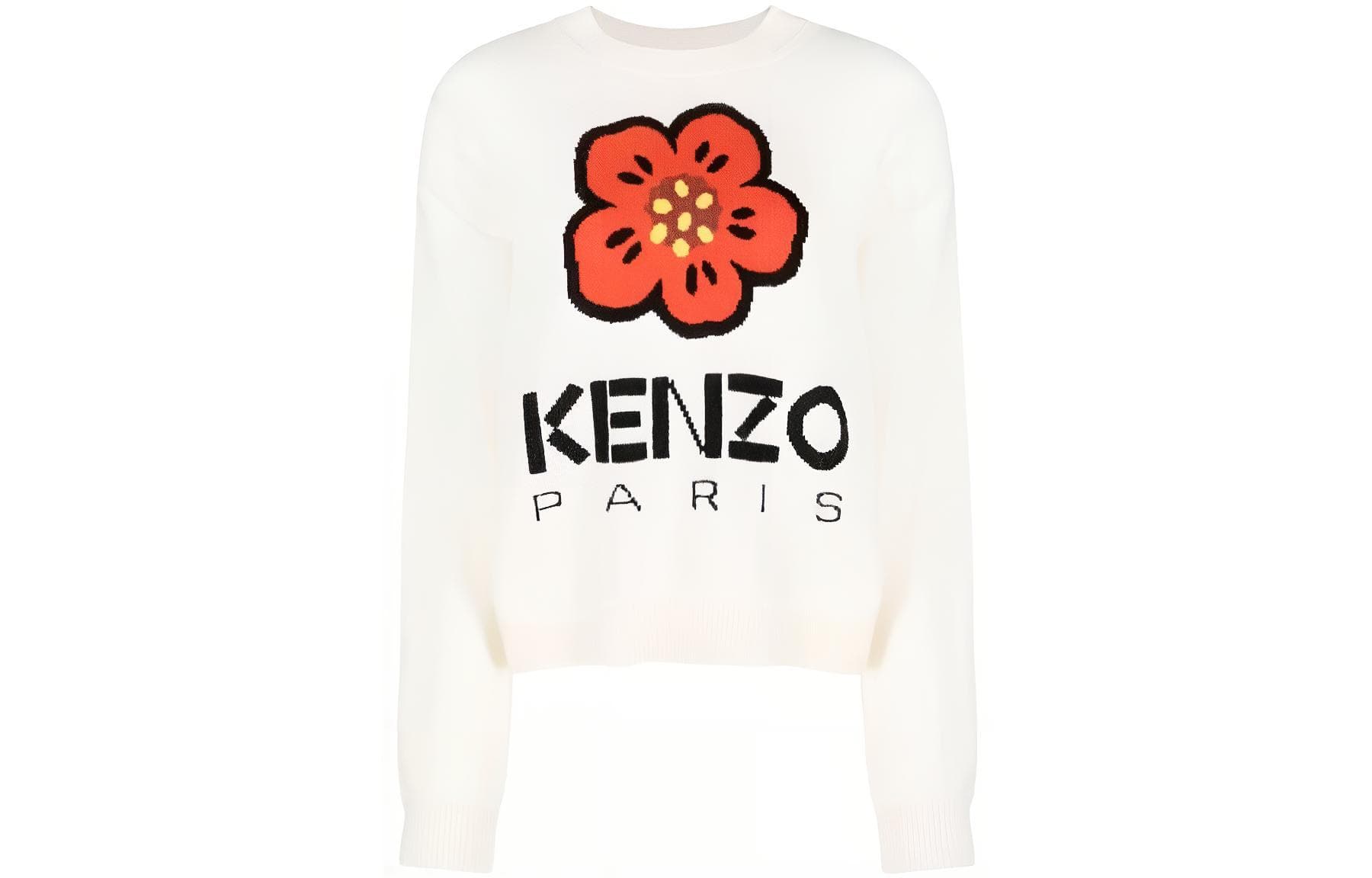 Кардиган KENZO Белые Женские Свитеры - изображение 3