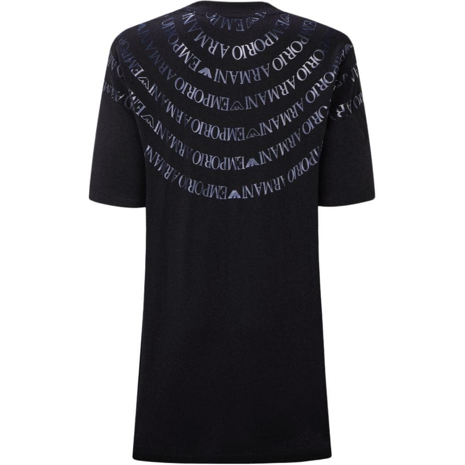 Футболка EMPORIO ARMANI T Рубашка Женская Темно-Синяя - изображение 2