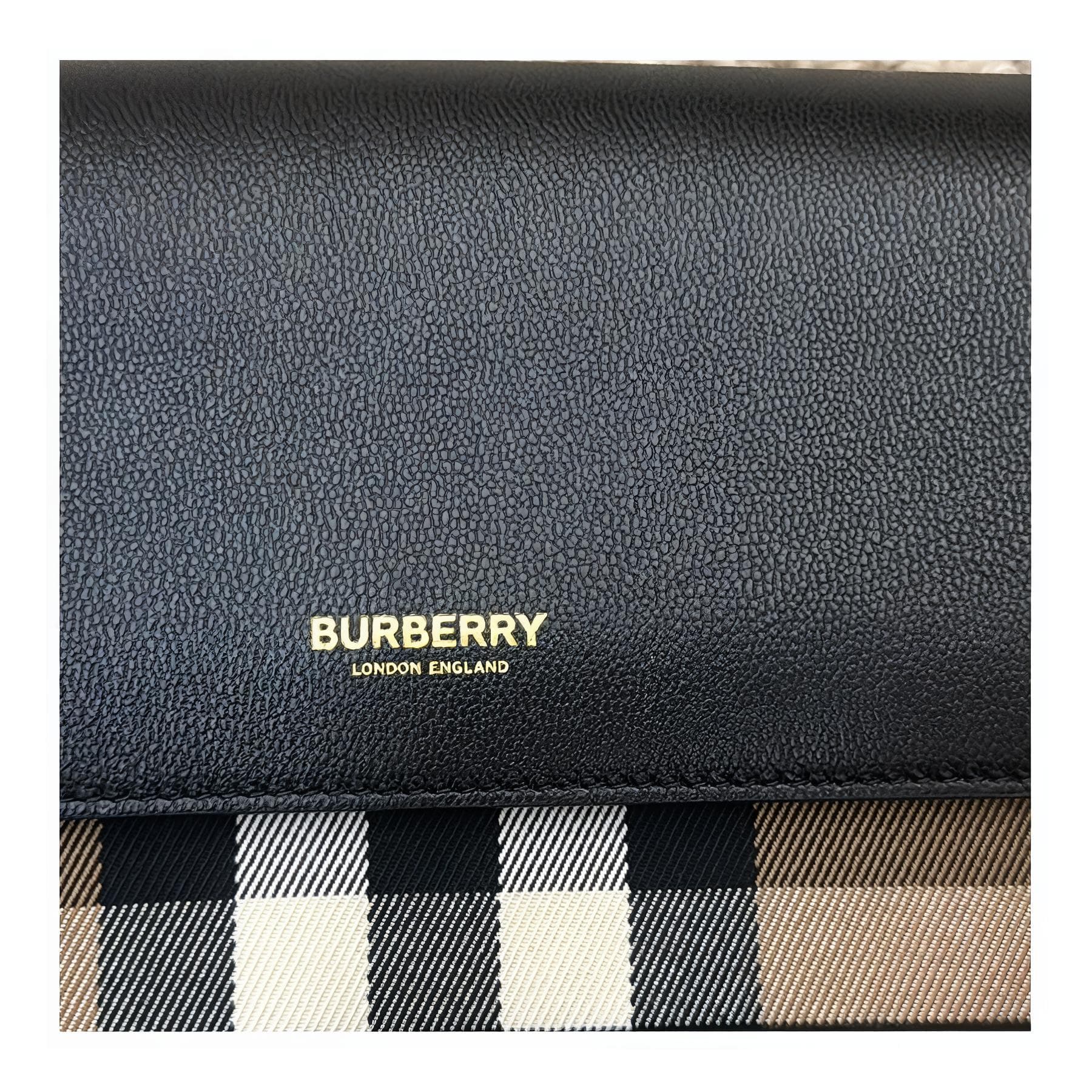 Сумка через плечо Burberry Crossbody Bag Black - изображение 7
