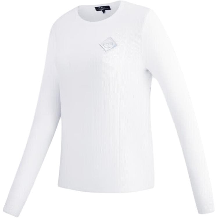 Кофта ARMANI EXCHANGEAE SS23 Трикотаж Женский Белый - изображение 3