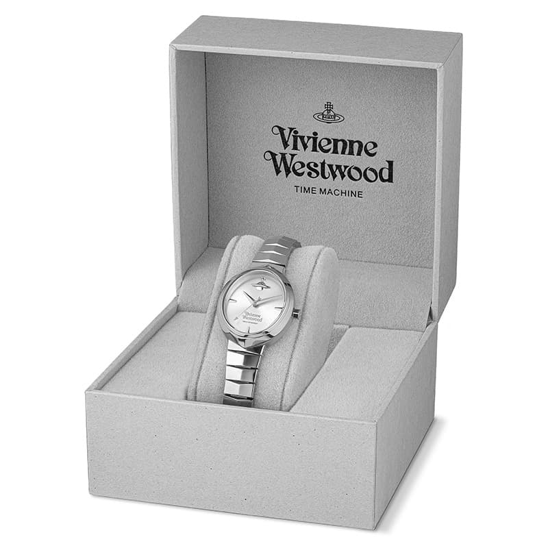 Механические часы Vivienne Westwood Часы с кварцевым механизмом ремешок из нержавеющей стали размер 28*32 мм - изображение 4