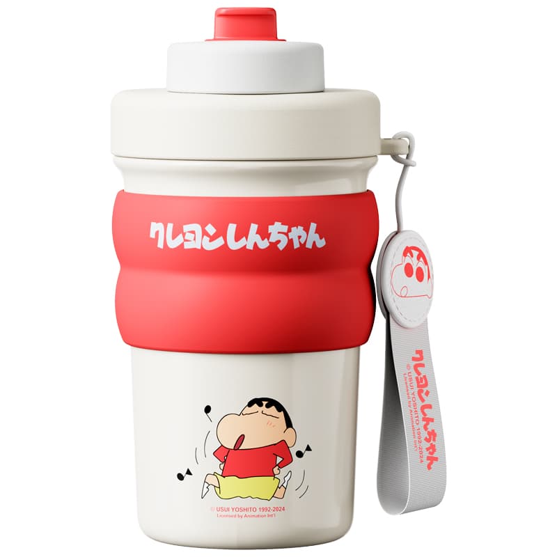 Crayon Shinchan Милый Креативный Прямое Питье с Чайным Инфузором из Нержавеющей Стали 316 Утолщенный Размер 500 мл - изображение 2