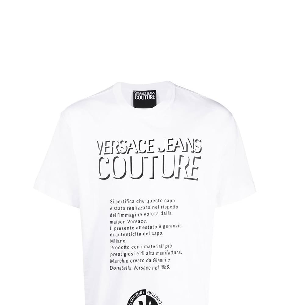 Футболка VERSACE JEANS COUTURE SS23 3DT - изображение 6