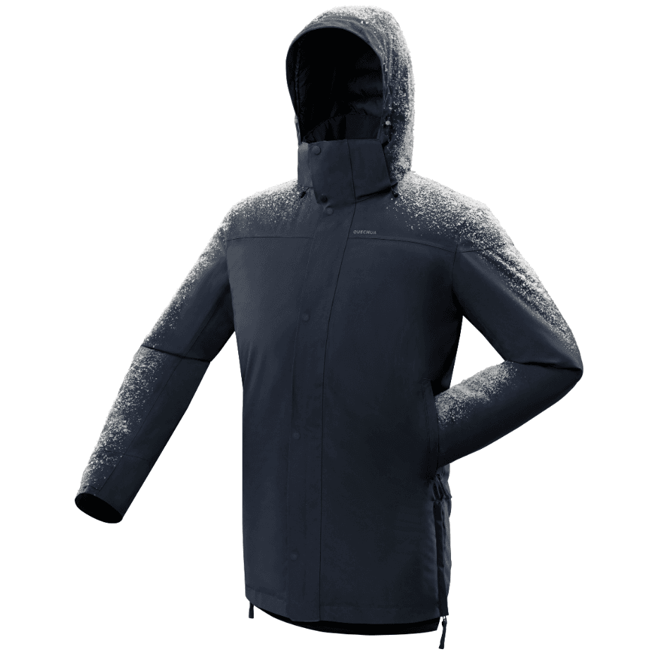 Куртка DECATHLON SH500 PARKA Пальто Мужское Синий Черный - изображение 2
