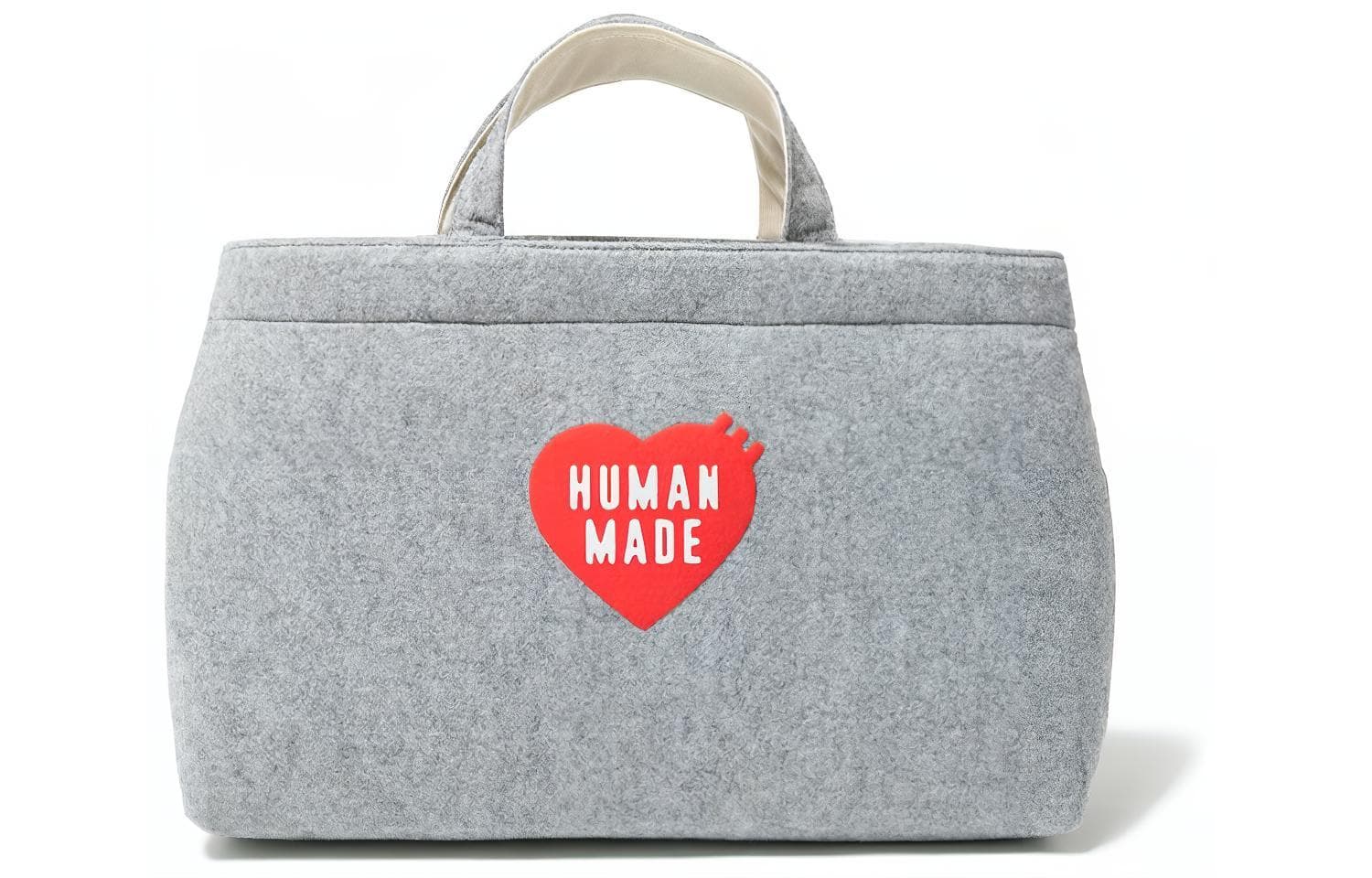 Сумка HUMAN MADE Logo Felt Tote Bag Large Gray - изображение 1