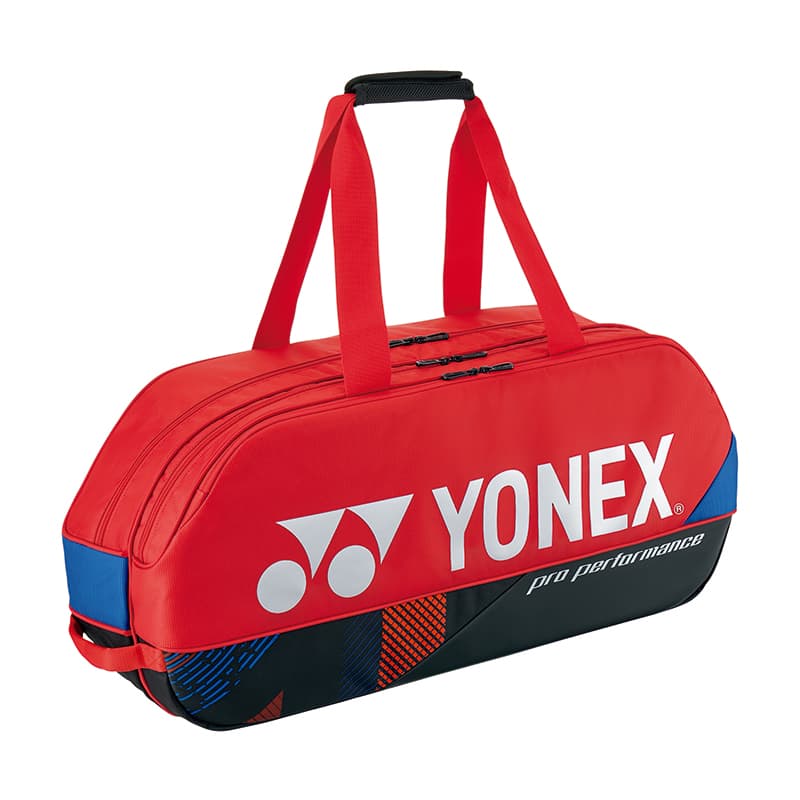 Спортивная сумка YONEX Ткань + Искусственная кожа Спортивная сумка Стандартная (Стандартная) Унисекс Темно-красный - изображение 1