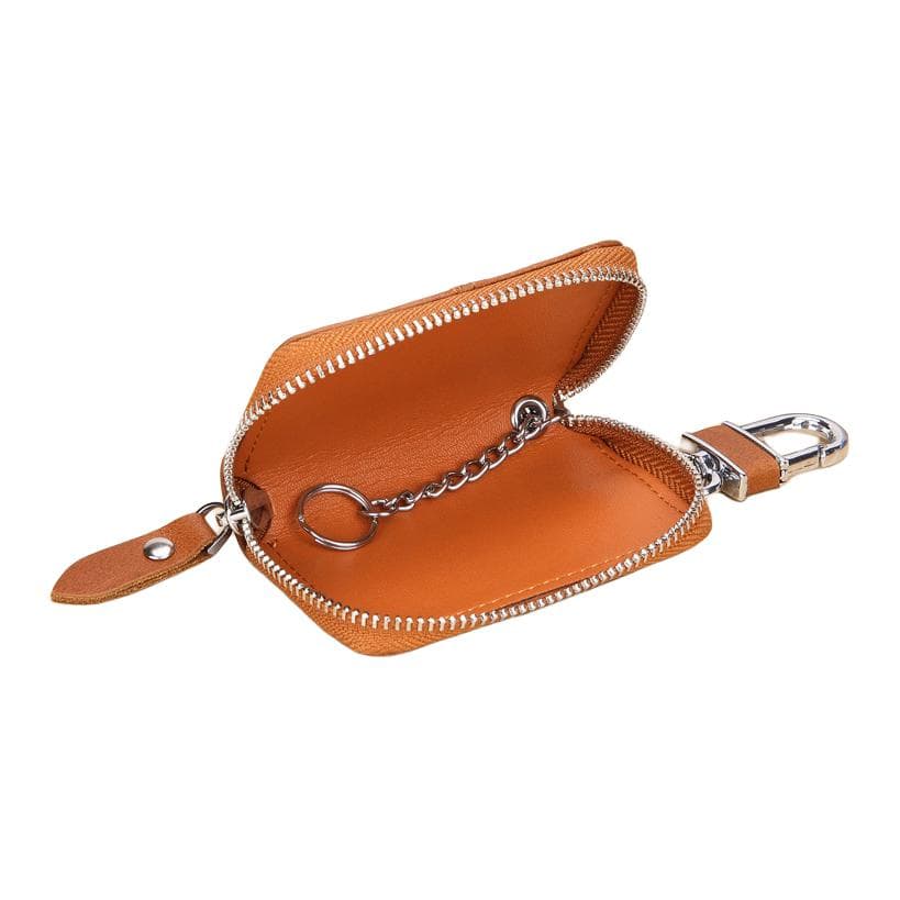 Ключница OUZIHUANG Classic Leather Key Case Brown - изображение 2