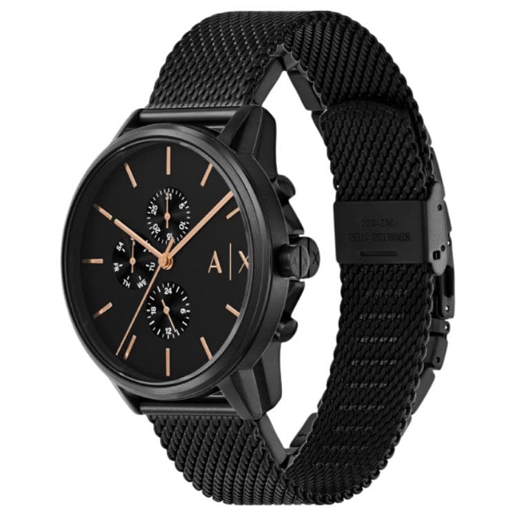 Механические часы ARMANI EXCHANGE Кварцевый механизм Мужские часы Darth Vader 42 мм Черные - изображение 3