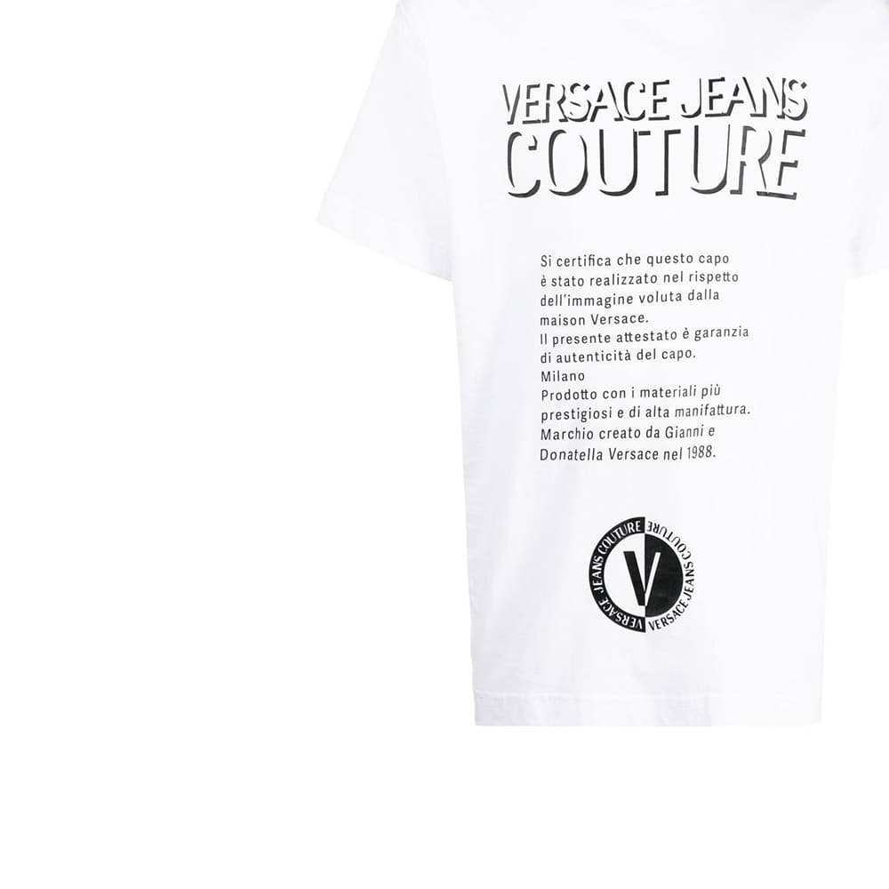 Футболка VERSACE JEANS COUTURE SS23 3DT - изображение 5