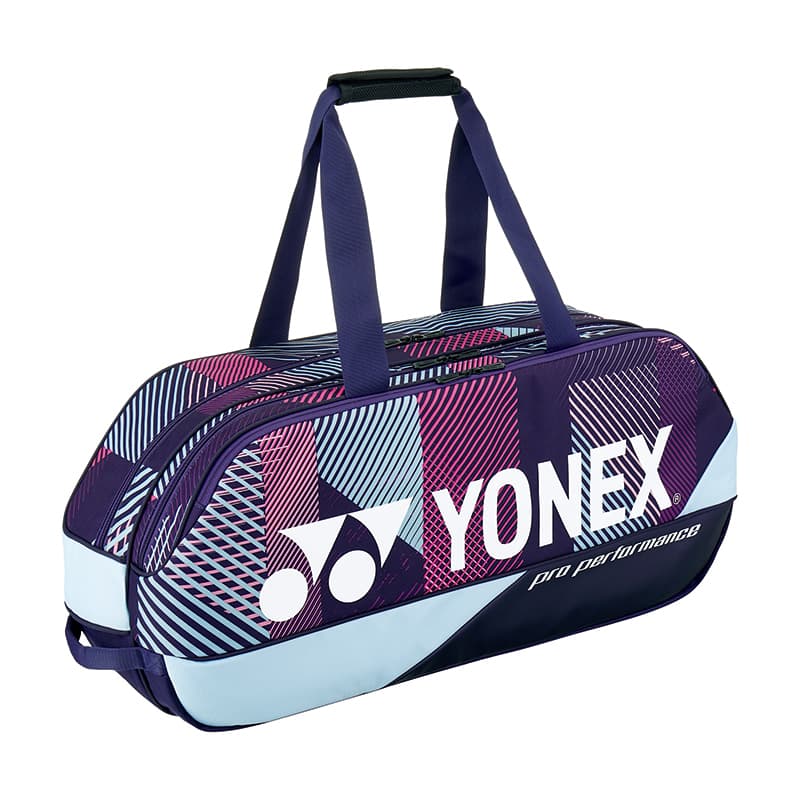 Спортивная сумка YONEX Ткань + Искусственная кожа Спортивная сумка Стандартная (Стандартная) Унисекс Темно-фиолетовый - изображение 1