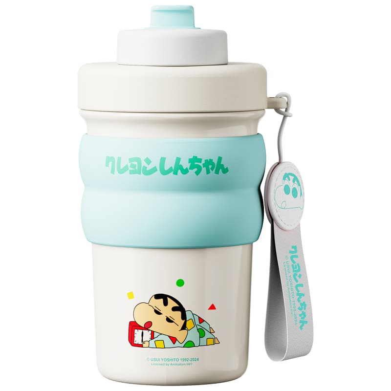 Crayon Shinchan Милый Креативный Прямое Питье с Чайным Инфузором из Нержавеющей Стали 316 Утолщенный Размер 500 мл - изображение 6