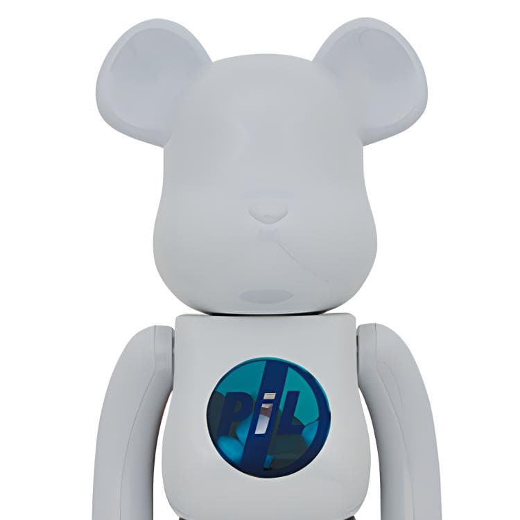 Фигурка BE@RBRICK PiL CHROME Ver. White Electroplated 100%+400% - изображение 2