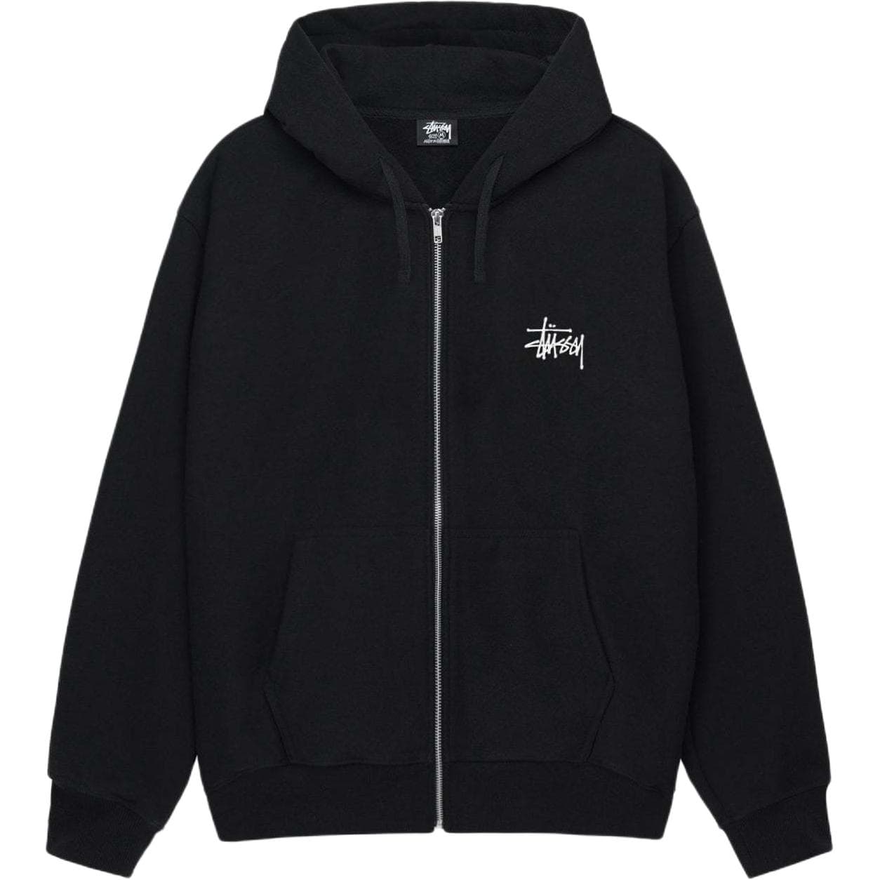 Худи Stussy Basic Zip Hoodie - изображение 2