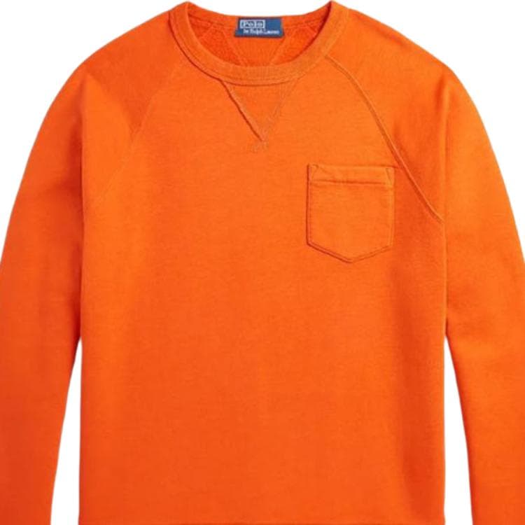 Худи Polo Ralph Lauren FW24 Толстовка Мужской Преппи Оранжевый - изображение 2