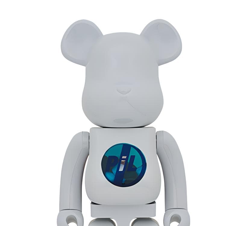 Фигурка BE@RBRICK PiL CHROME Ver. White Electroplated 100%+400% - изображение 4