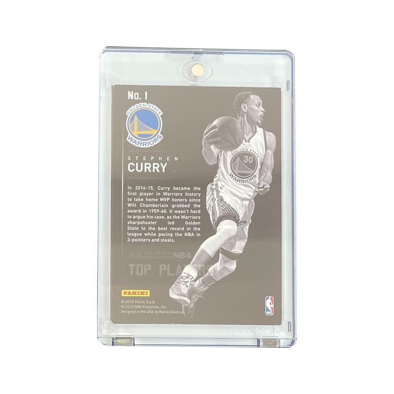 Коллекционные карточки PANINI 2014-15 Warriors Stephen Curry Золотистая ручка с подписью Подпись Warriors DYNASTY Игровая карта Карта с ходом - изображение 3