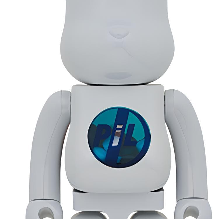 Фигурка BE@RBRICK PiL CHROME Ver. White Electroplated 100%+400% - изображение 3