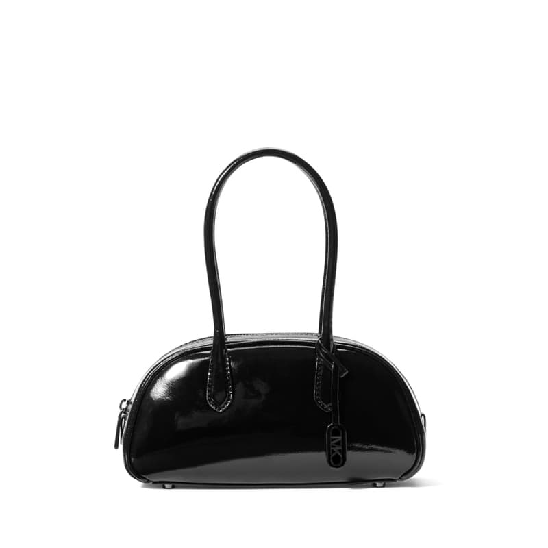 Сумка MICHAEL KORS Консервированная еда LuLu The Piggy Кожа Одно плечо Сумка Маленькая Женская Черная - изображение 1