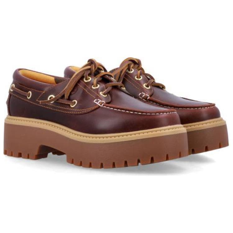 Timberland Премиум Топсайдеры Женские Коричневый - изображение 3