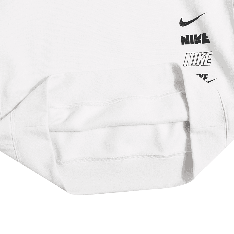 Худи Nike Club Fleece Crew White - изображение 6