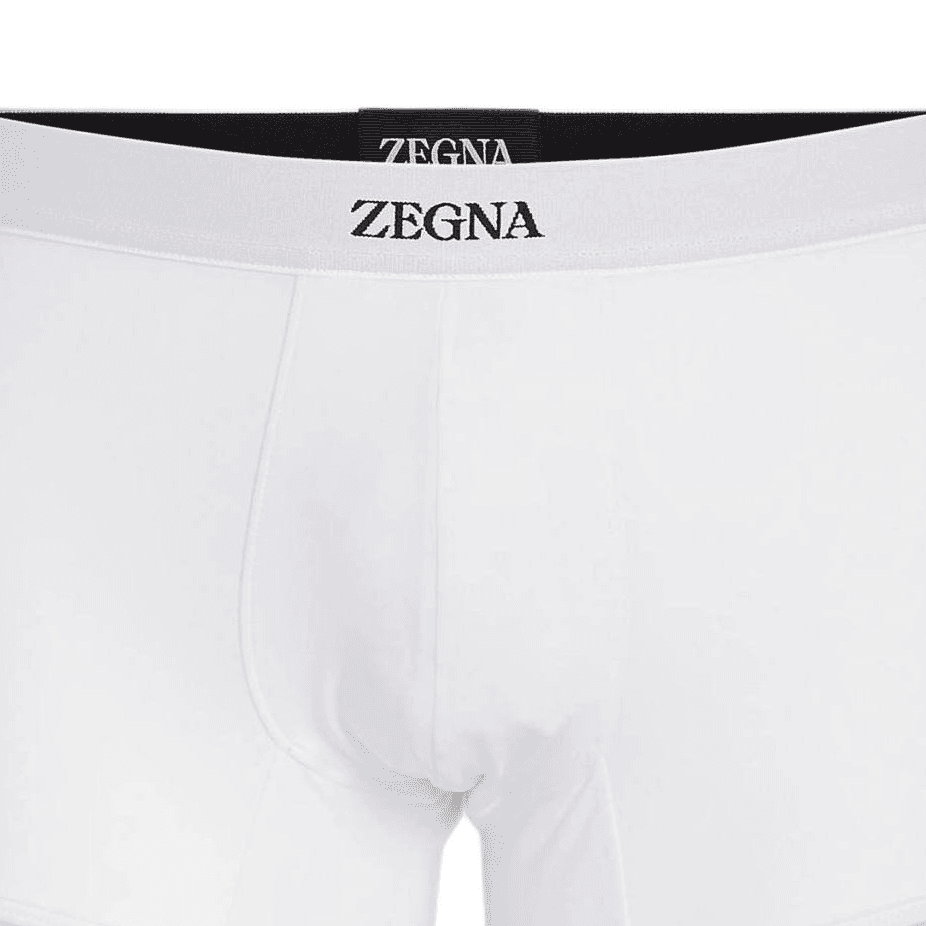Трусы Ermenegildo Zegna Трусы Мужские 1 Пачка Белые - изображение 2