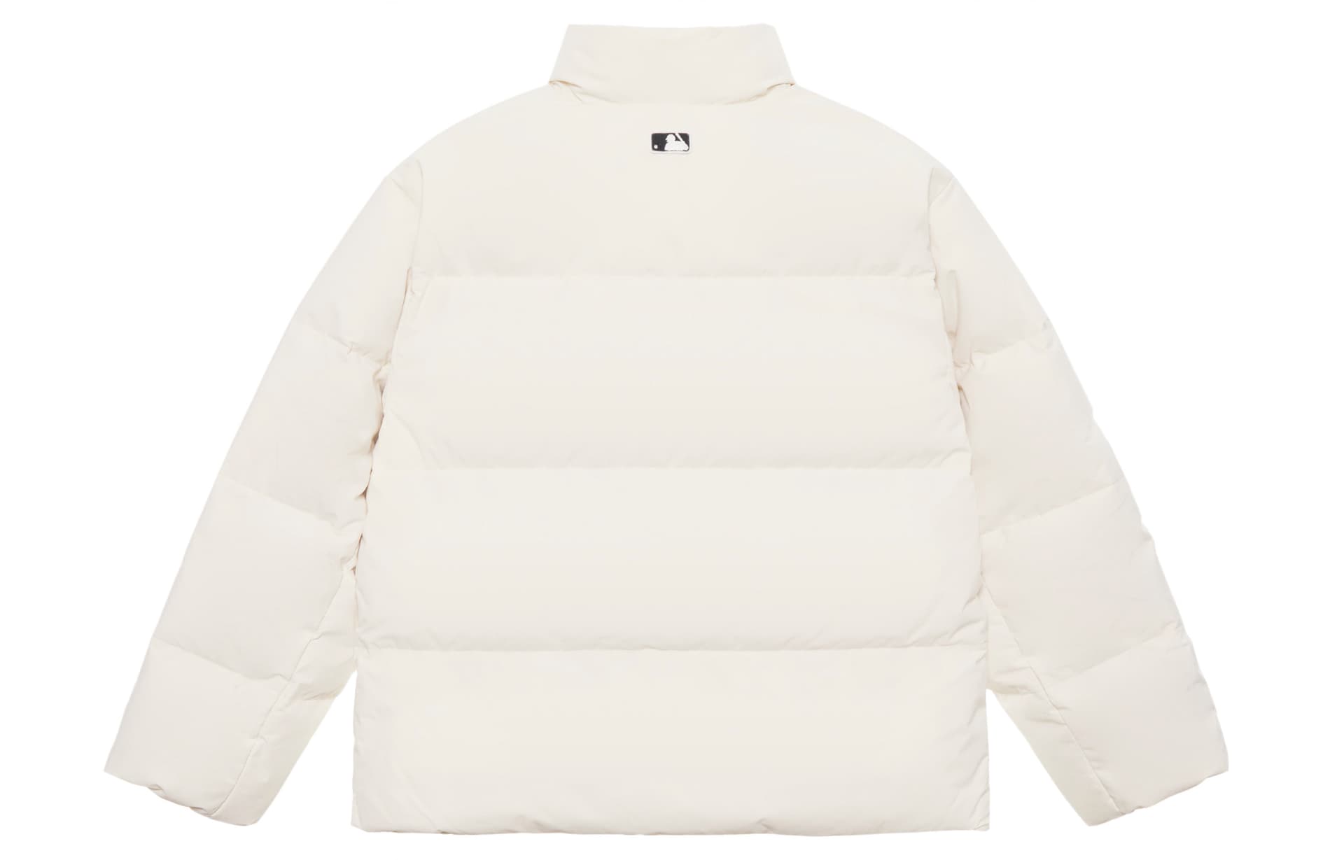 Зимняя куртка MLB Boston Red Sox Basic Collection FW24 Пуховик Унисекс Темный Кремовый - изображение 2