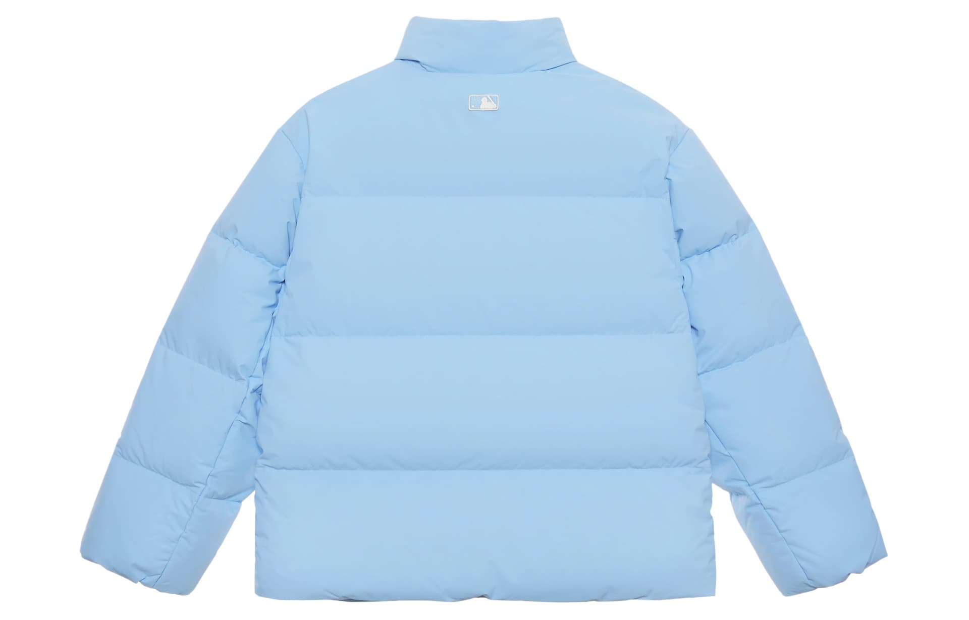 Зимняя куртка MLB Los Angeles Dodgers Basic Collection FW24 Пуховик Унисекс Небесно-синий - изображение 2