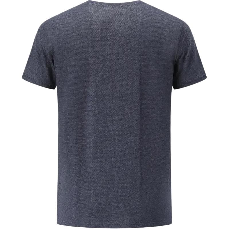 Футболка DECATHLON NH500 FRESH T-рубашка мужская синяя черная - изображение 2