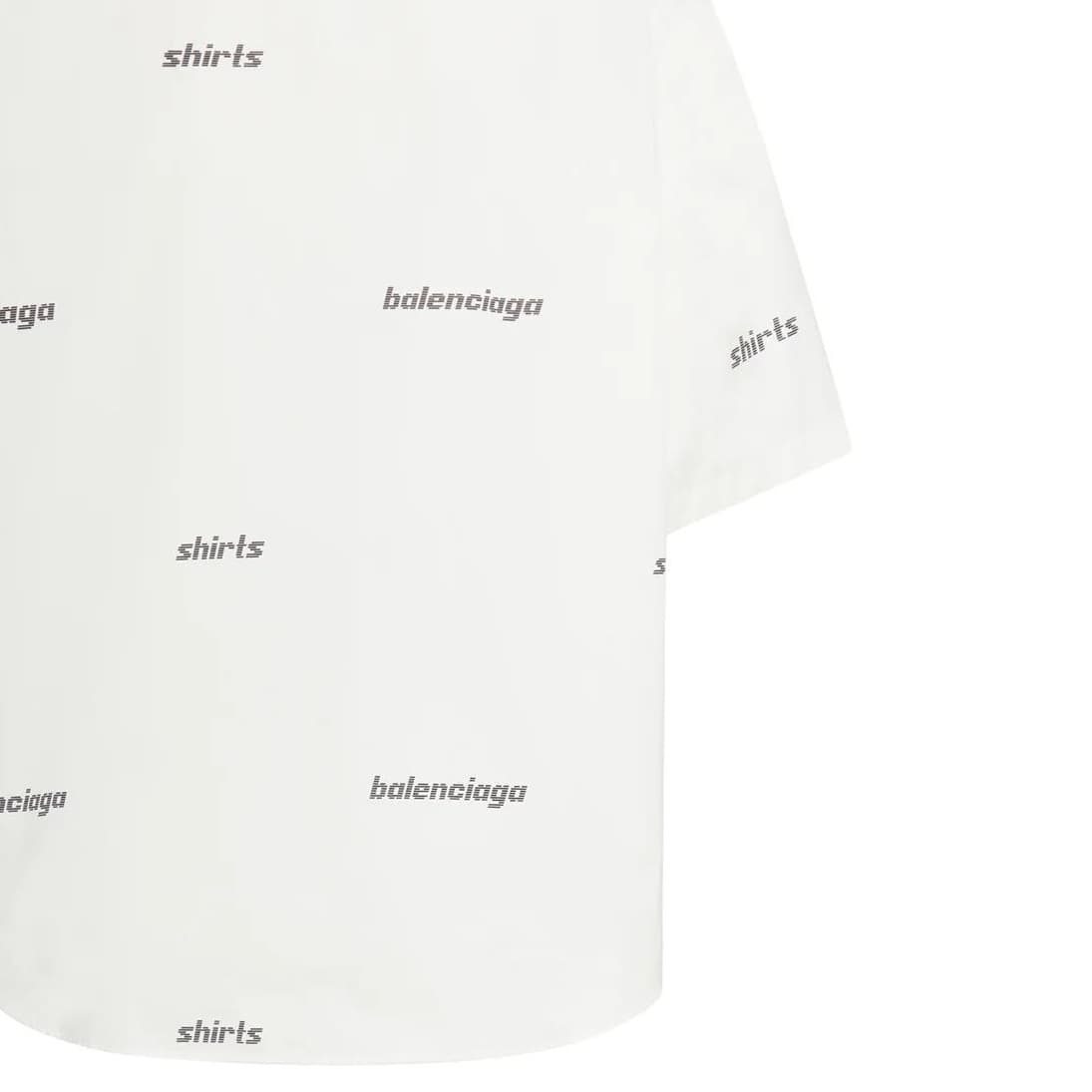 Рубашка Balenciaga SS23 Logo - изображение 4