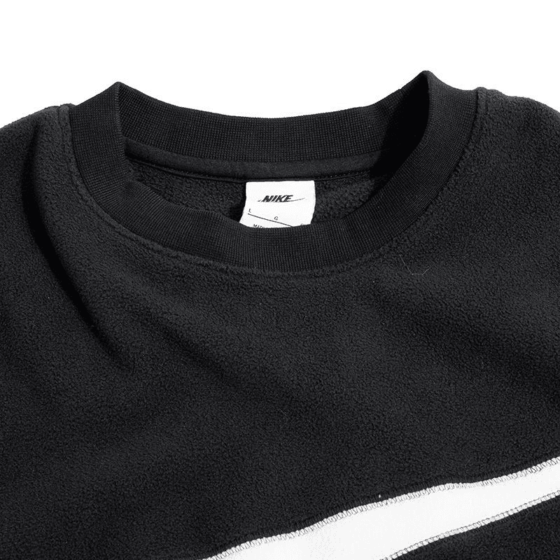 Худи Nike As M Nk Club+ Fleece Crew Black - изображение 6