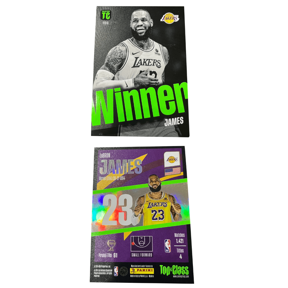 Коллекционные карточки PANINI 2024 Баскетбол NBA Лейкерс ЛеБрон Джеймс Коллекция TC Спортивные карты Редкие карты - изображение 3