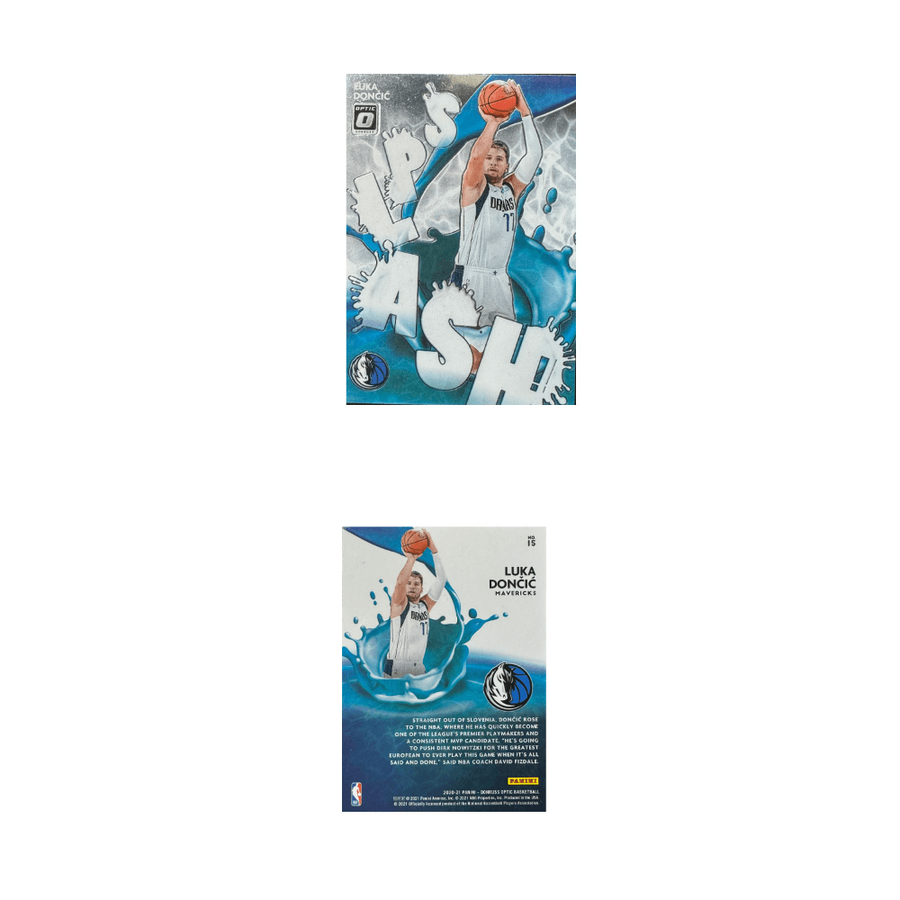 Коллекционные карточки PANINI Дончич SPLASH Особенная карта Спортивные карты 1 шт - изображение 3