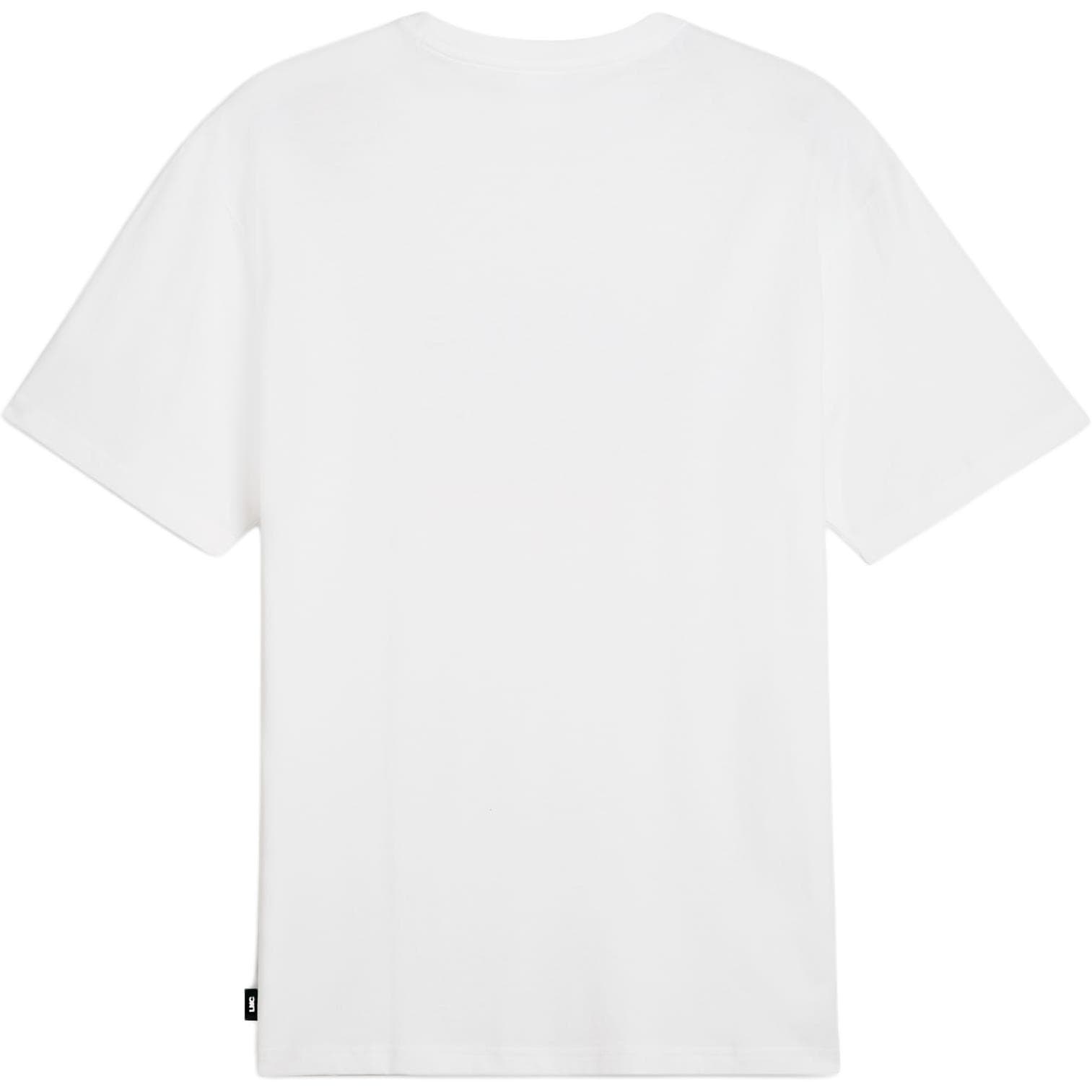 Футболка PUMA X LMC Graphic FW24 T-Shirt Мужская Белая - изображение 2