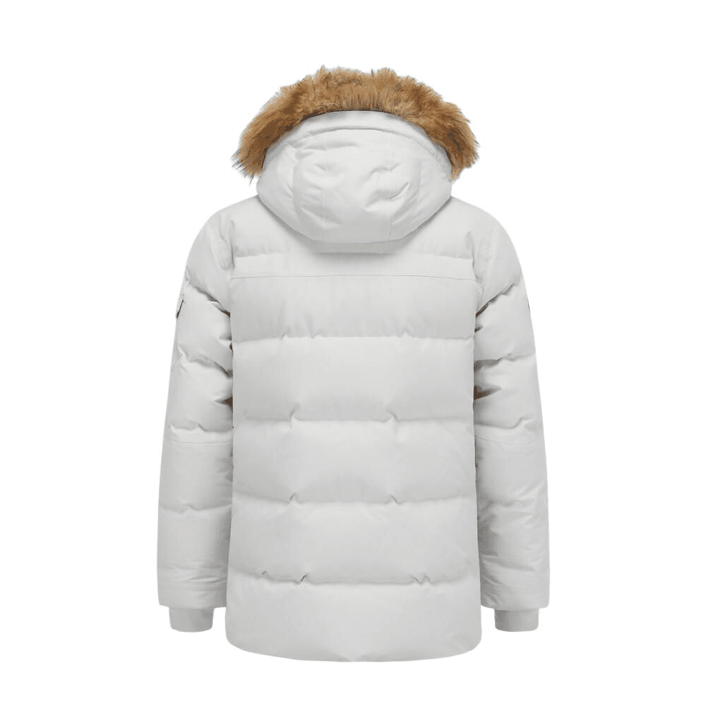 Куртка DECATHLON QUECHUA Arctic PARKA Пальто Мужской Речь Каменный Серый - изображение 2