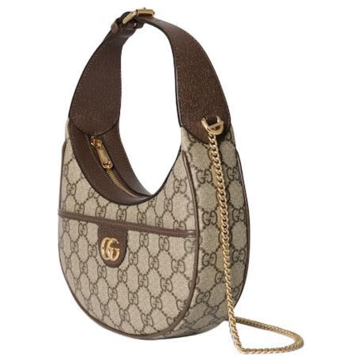 Мини-сумка Gucci Ophidia GG Beige Ebony - изображение 9