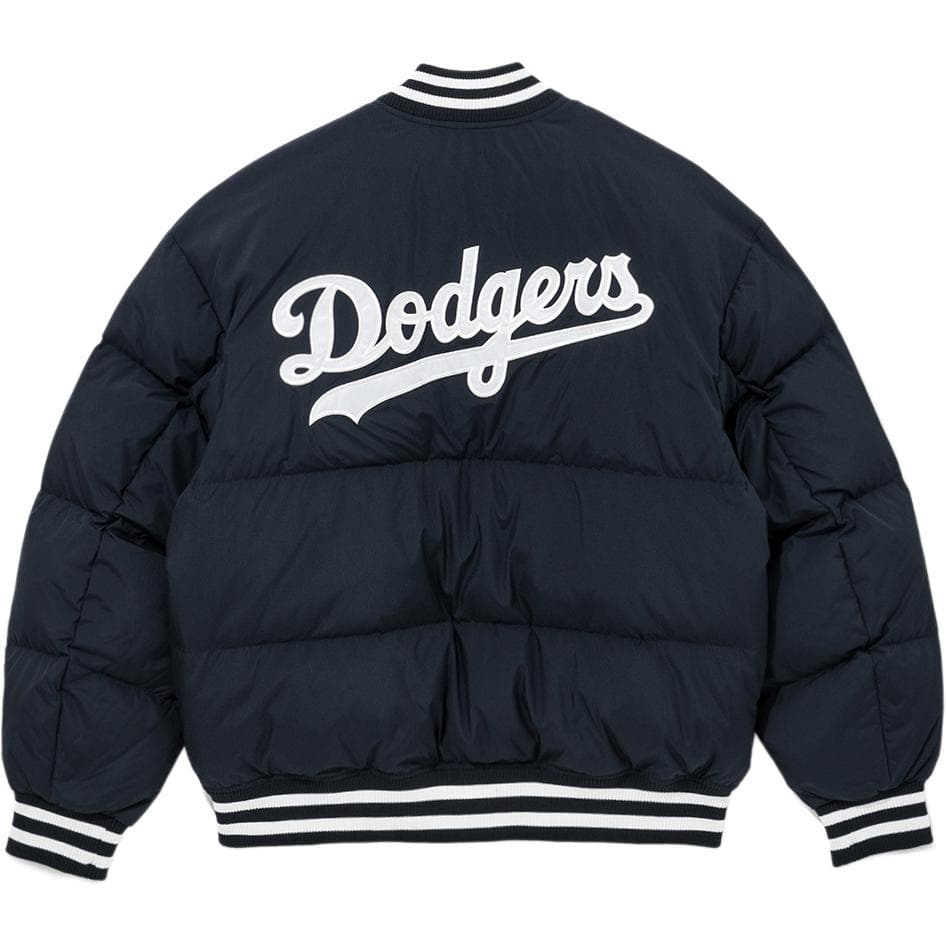 Зимняя куртка New Era x MLB FW24 Dodgers Puffer Jacket Navy — фото 3