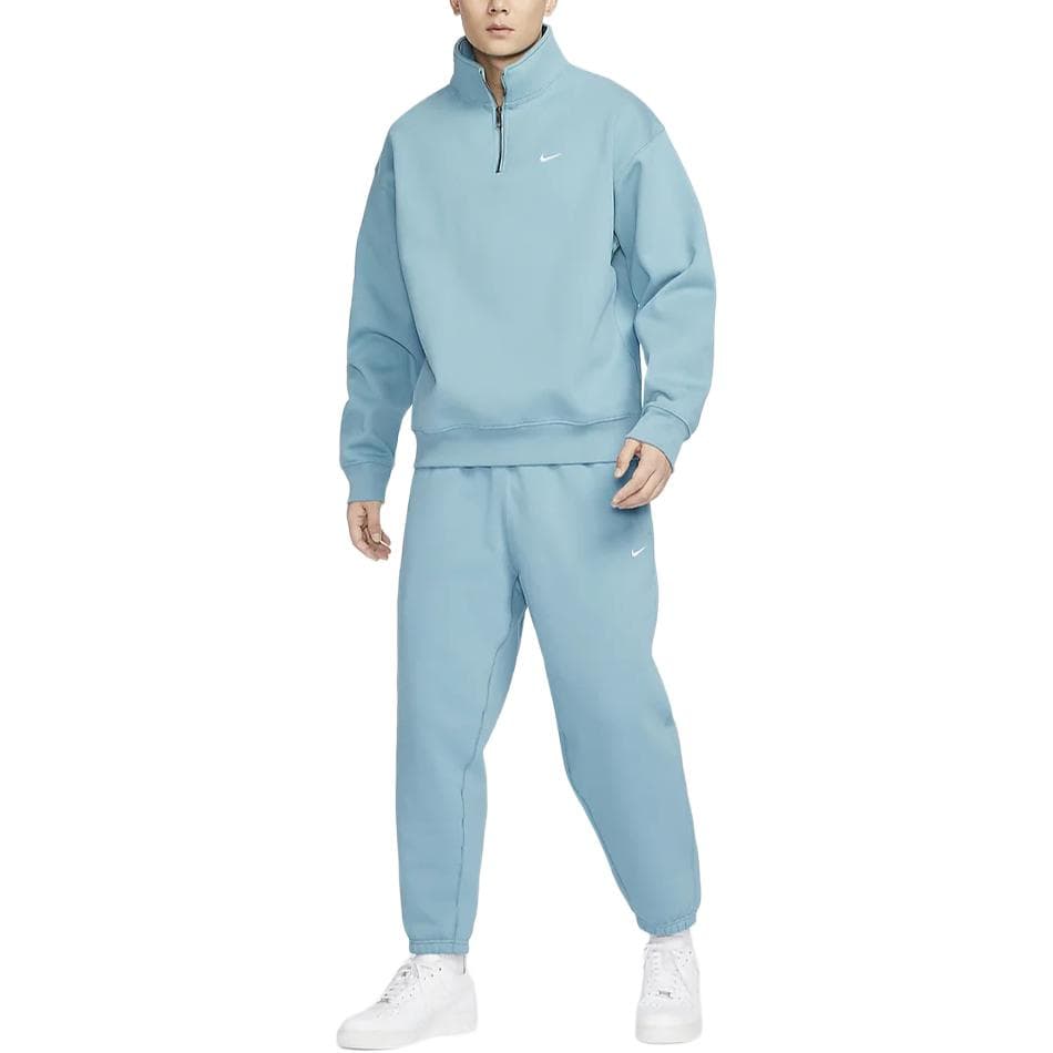 Штаны Nike Solo Swoosh Повседневные Удобные Мягкие Минималистичные Флисовые Вязаные Спортивные Штаны Мужские - изображение 2