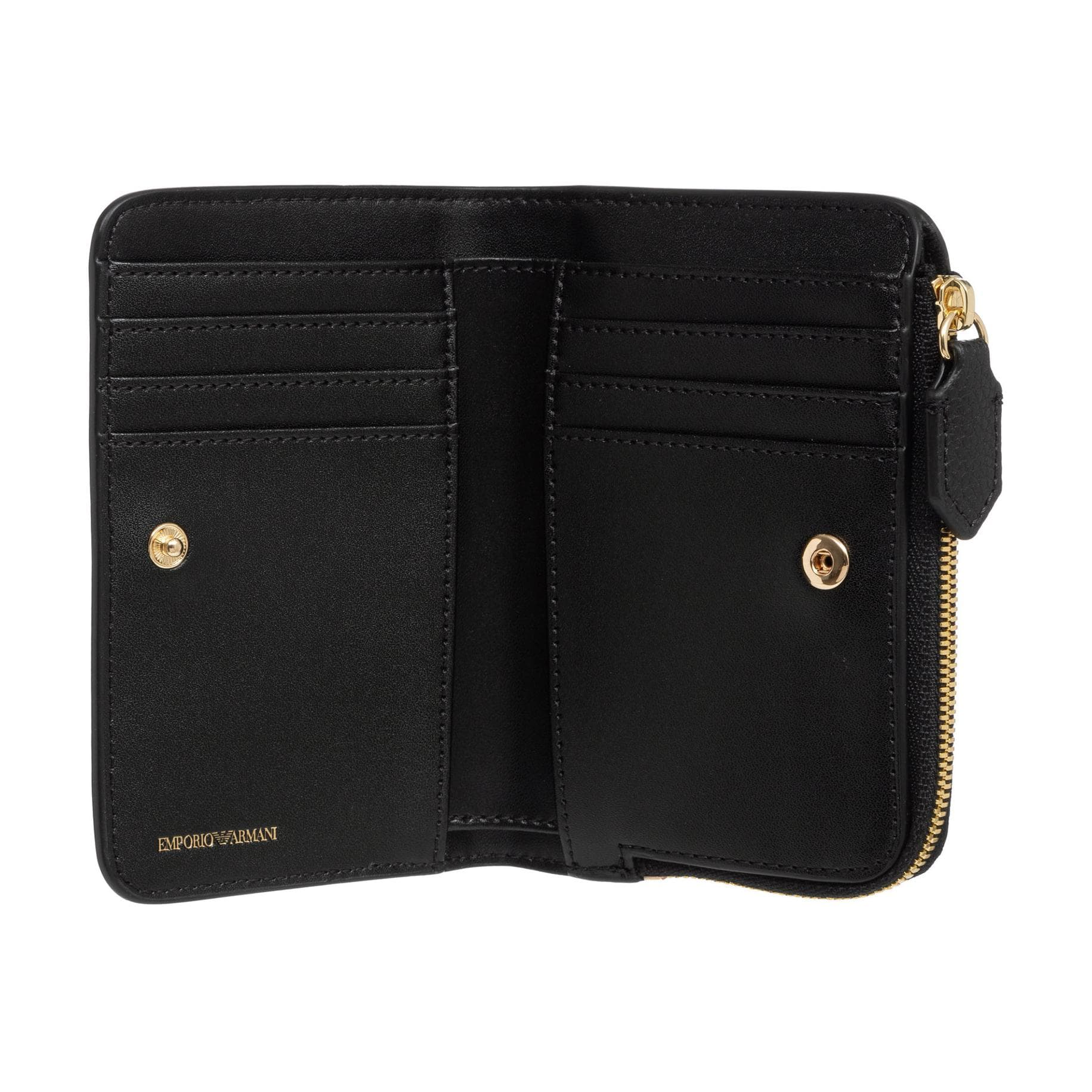 Кошелек EMPORIO ARMANI Полиэстер Женский Кошелек Черный - изображение 3