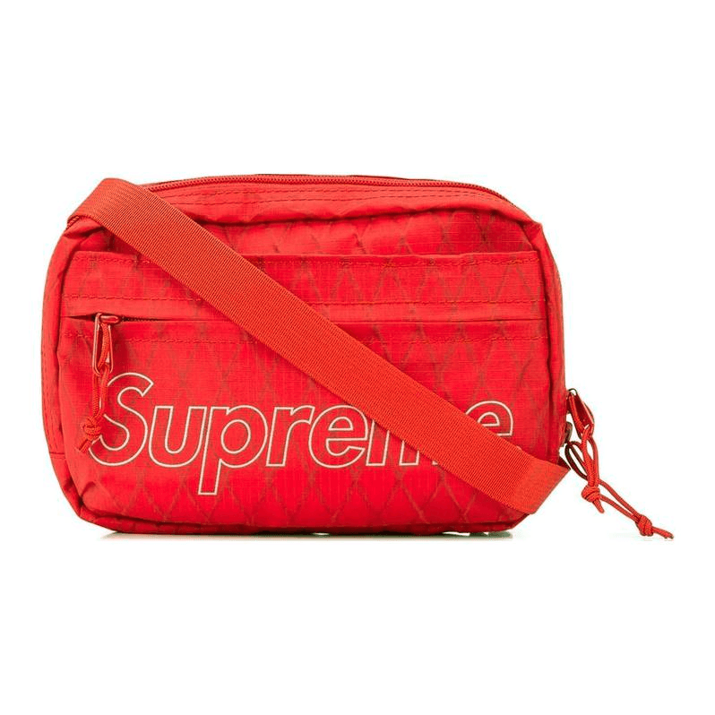 Сумка через плечо Supreme FW18 Shoulder Bag Red - изображение 2