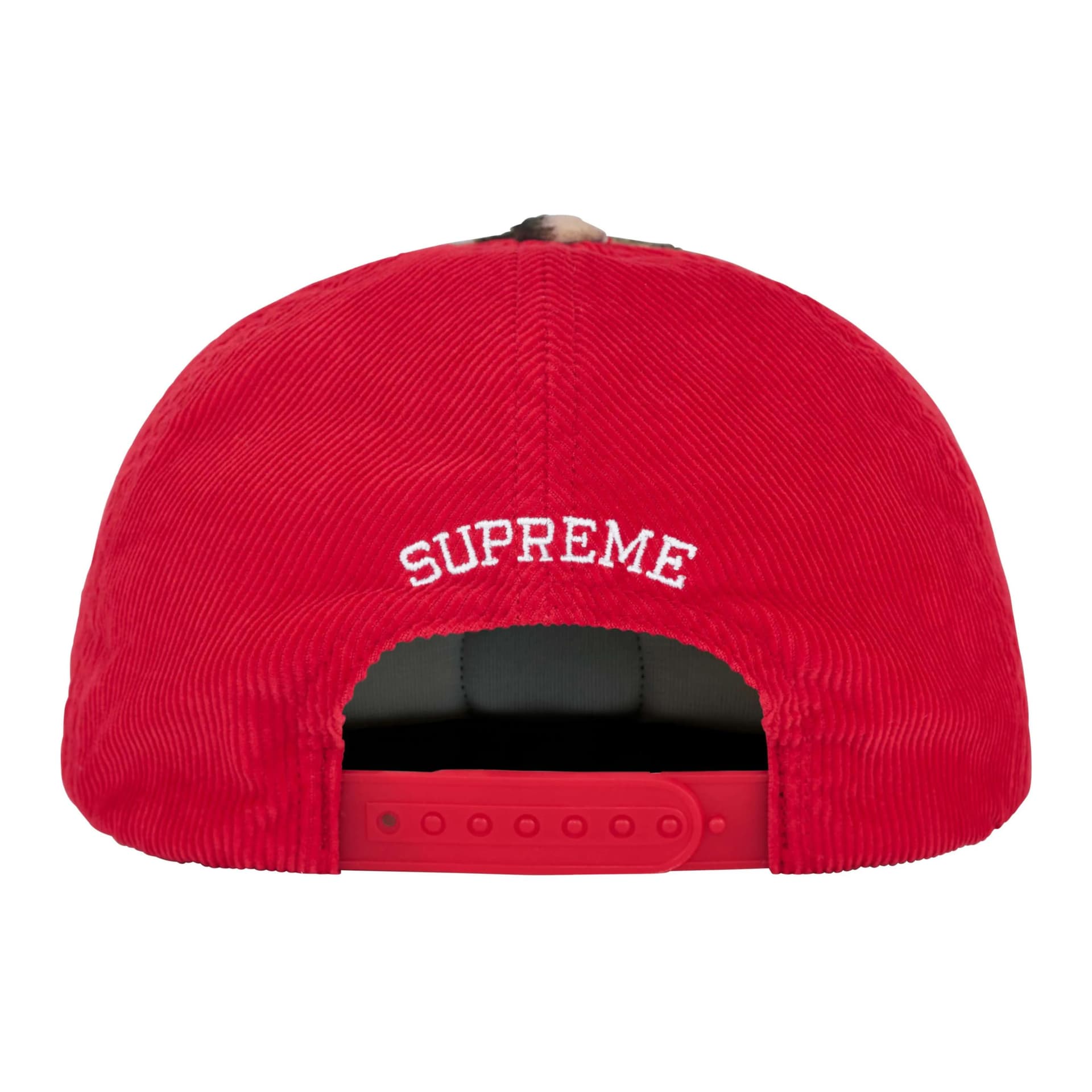 Кепка Supreme Хлопковый Вельвет Бейсболки Унисекс Черный Бежевый Красный - изображение 6