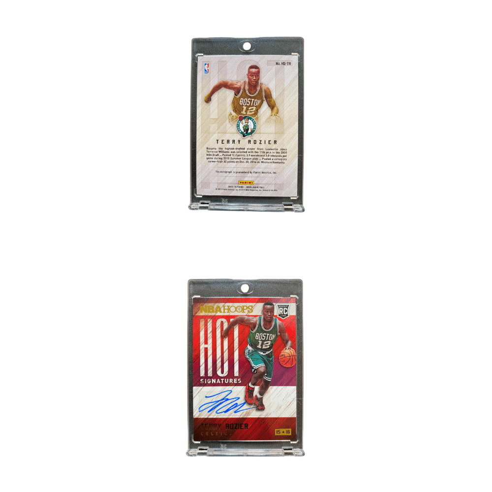 Коллекционные карточки PANINI Trey Rozier Звезда Personal Autograph Подпись Фирменная Качество Universal Спортивные карты 1 шт - изображение 3