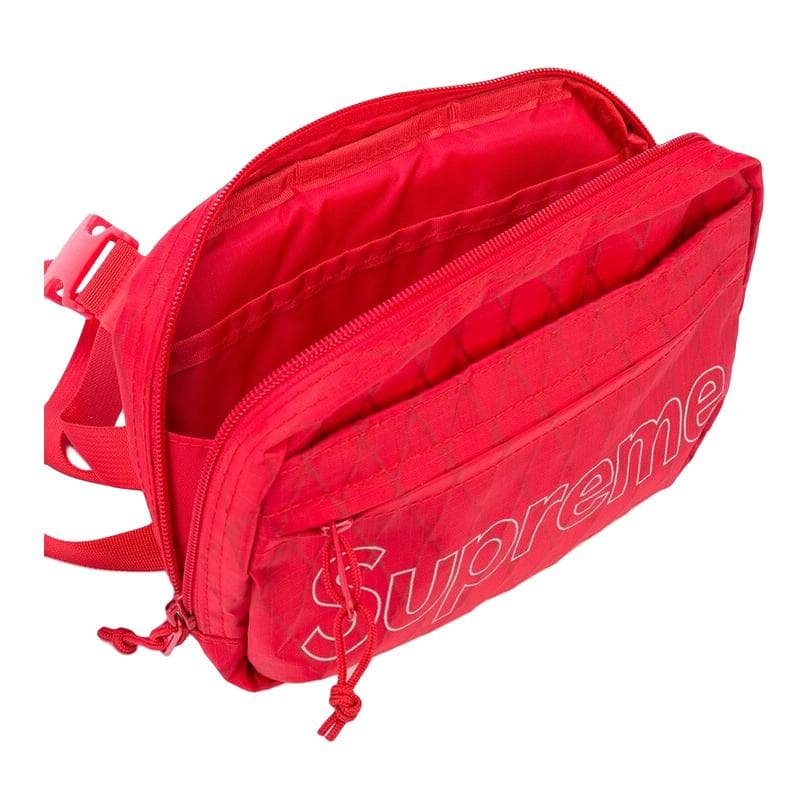 Сумка через плечо Supreme FW18 Shoulder Bag Red - изображение 5