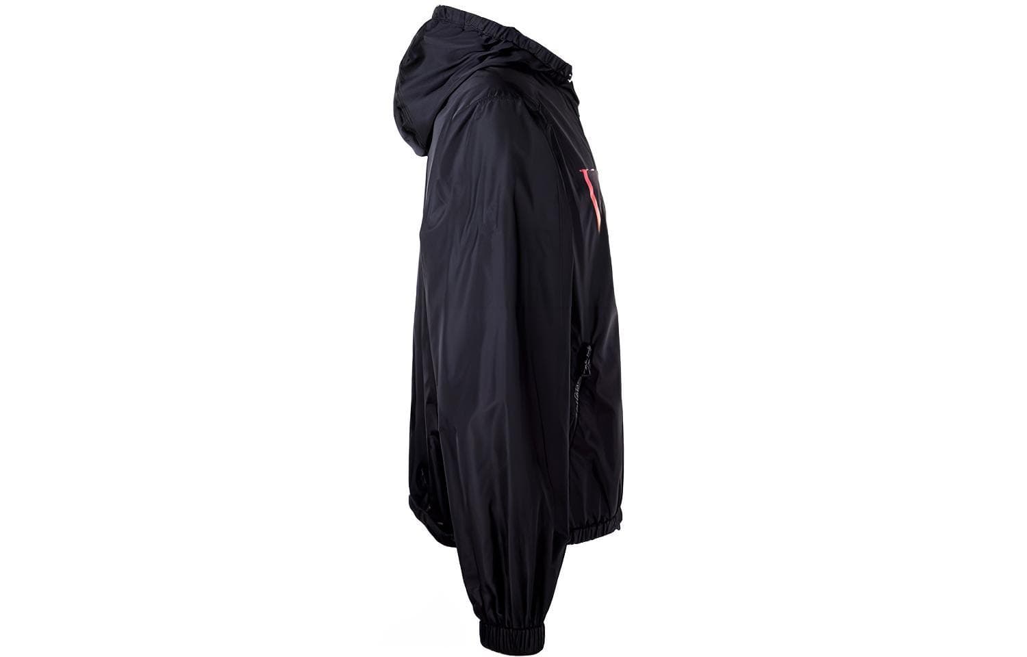 Куртка Valentino Logo Hoodie Jacket Black - изображение 4