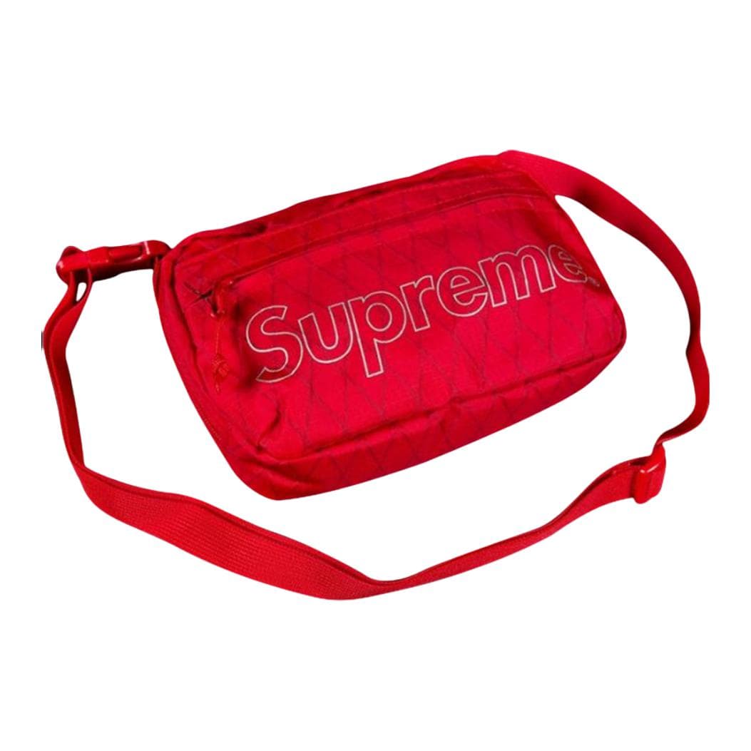 Сумка через плечо Supreme FW18 Shoulder Bag Red - изображение 3