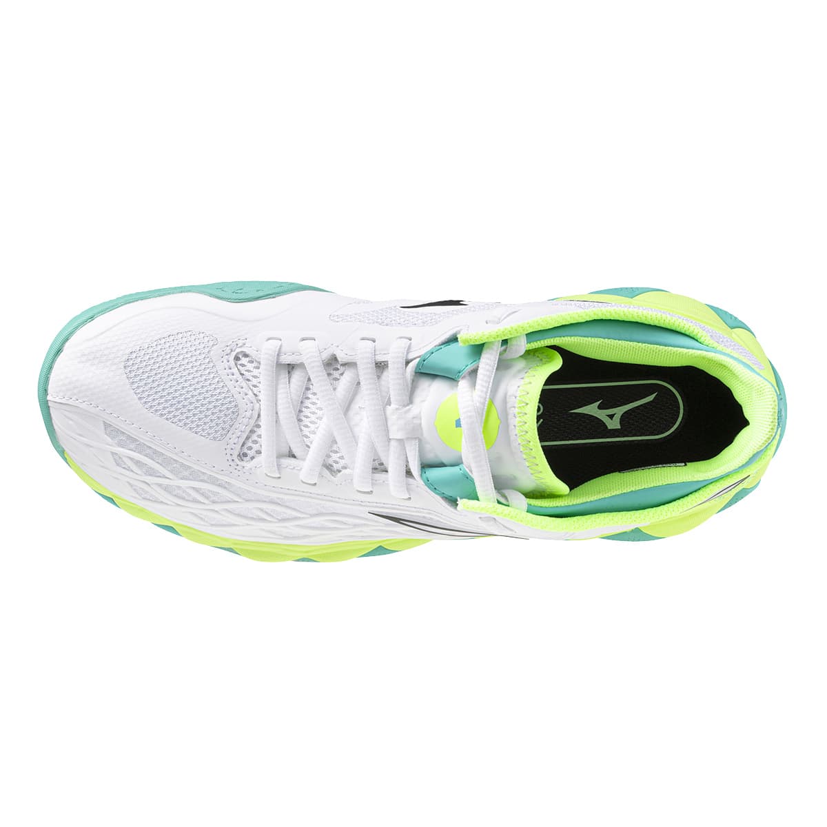 Кроссовки для тенниса Mizuno Wave Enforce Tour Амортизация Износостойкие Низкие Кроссовки для Тениса Унисекс Белые - изображение 3