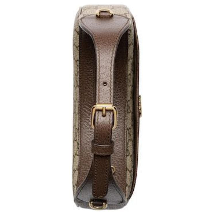 Мини-сумка Gucci Ophidia GG Beige Ebony - изображение 11