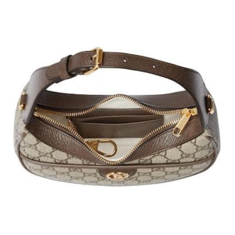 Мини-сумка Gucci Ophidia GG Beige Ebony - изображение 12